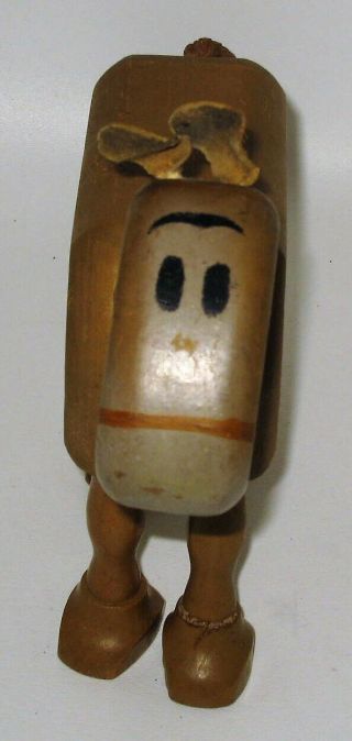 1930 ' s Schoenhut Barney Google & Sparkplug Wood Figures Comic Characters Rare 8