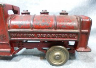 Antique Large Size Champion Cast Iron Mack Gasoline Truck - circa 1920 ' s - 30 ' s 2