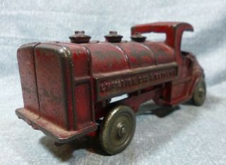 Antique Large Size Champion Cast Iron Mack Gasoline Truck - circa 1920 ' s - 30 ' s 6