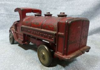 Antique Large Size Champion Cast Iron Mack Gasoline Truck - circa 1920 ' s - 30 ' s 7