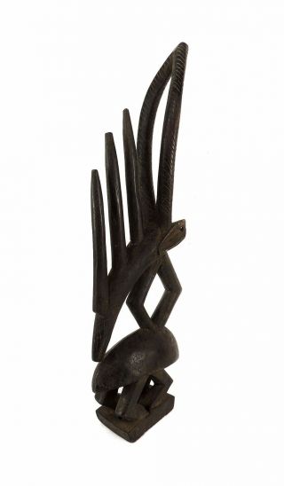 Bamana Antelope Chi Wara Headcrest Mali African Art