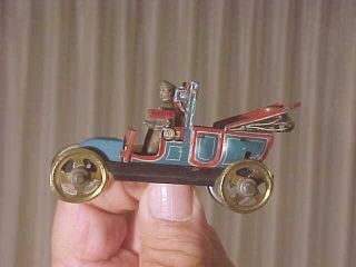 J.  D.  Tin German Touring Car Penny Toy