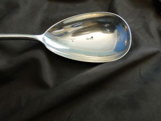 WEDGEWOOD HANDLED - STERLING SILVER SALAD SERVERS MADE IN SHEFFIELD 1907 5