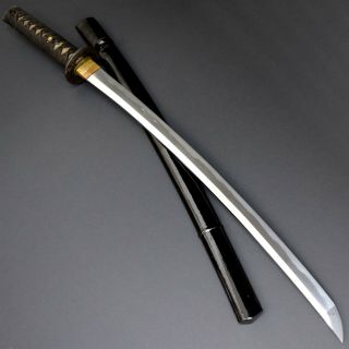 Antique Nihonto Japanese Katana Sword Wakizashi Kunishige 國重 W/koshirae Nr
