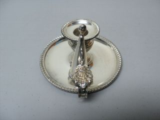 19th C.  MATTHEW BOULTON Old Sheffield Plate Silver Chamberstick 5