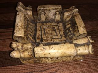 Large Historic Andean South American Native Indian Carved STONE HAMLET FETISH 2