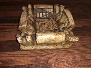 Large Historic Andean South American Native Indian Carved STONE HAMLET FETISH 4