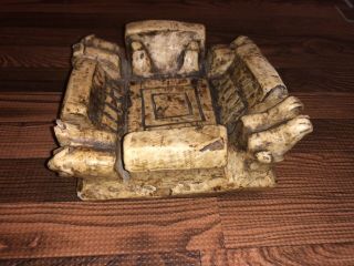 Large Historic Andean South American Native Indian Carved STONE HAMLET FETISH 6