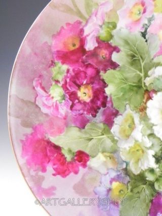 Antique KPM Berlin HANDPAINTED FLOWERS 13 - 7/8 