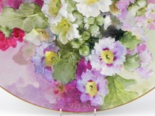 Antique KPM Berlin HANDPAINTED FLOWERS 13 - 7/8 