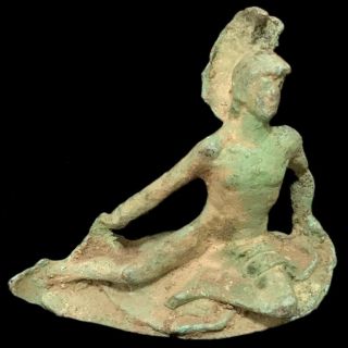 Roman Ancient Bronze Statue - 200 - 400 Ad (1)