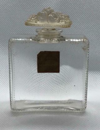 Rare Rene R Lalique Pefume Bottle