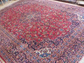 A Fantastic Old Handmade Ardakan Xl Oriental Carpet (423 X 297 Cm)