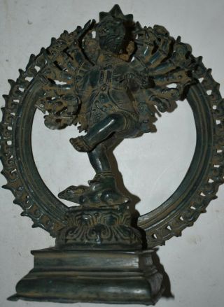 Orig $499 Nepal/tibet Shaman Bronze Hanuman,  Early 1900s 12in Prov