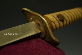 Japan Antique tanto gunto koshirae katana sword first tsuba samurai yoroi WW 武将 9