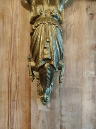 Vintage Metal Angel Sconce 5