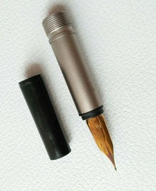 Montblanc Fountain Pen No.  1128 Nib Size EF Gold 585 Part Pen NOS 8 2