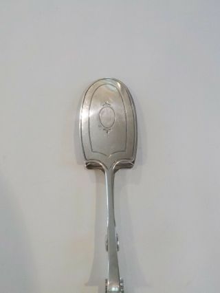 Robert Eley English Sterling Silver Serving Tongs,  Waffles,  Bread ??,  c.  1795 2