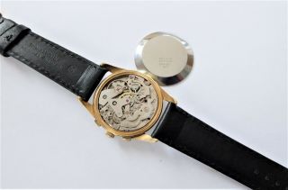 1960 ' S GOLD CAPPED LIMIT 17 JEWELLED CHRONOGRAPH WRIST WATCH IN ORDER 6