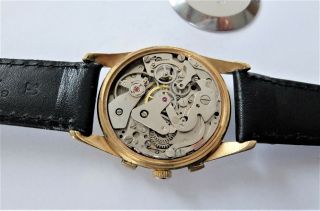 1960 ' S GOLD CAPPED LIMIT 17 JEWELLED CHRONOGRAPH WRIST WATCH IN ORDER 7