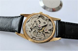 1960 ' S GOLD CAPPED LIMIT 17 JEWELLED CHRONOGRAPH WRIST WATCH IN ORDER 8