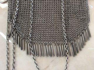Russian Antique Purse Ladies Bag Reticule Silver 84 - КФ.  347.  8 GR 6