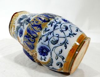 Great Antique Doulton Lambeth Art Pottery Salt Glazed Stoneware Pitcher 2348; 8