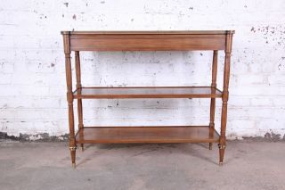 Baker Furniture French Regency Style Bar Server or Console Table 11