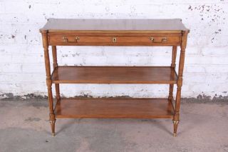 Baker Furniture French Regency Style Bar Server or Console Table 3