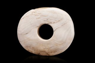 Very Important Boiken Wenga Primitive Shell Ring Currency With A Weight Of 5 Kg