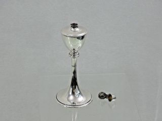 FABULOUS ANTIQUE TIFFANY & CO STERLING SILVER TABLE CIGAR LIGHTER Art Deco Style 3