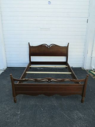 1940s Cherry Full Size Bed 9590 12