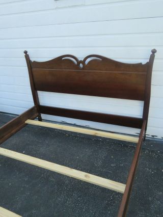 1940s Cherry Full Size Bed 9590 3