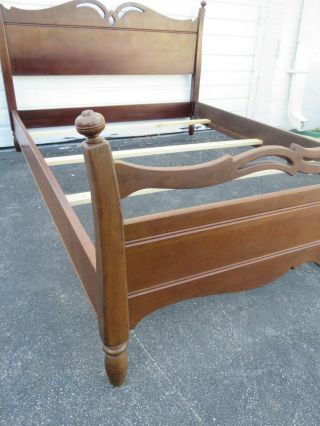 1940s Cherry Full Size Bed 9590 5