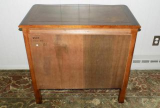 Henredon Villandry 3 drawer Walnut commode chest Louis XV country French style 7