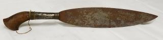 Antique South East Asian Pacific Island Moro Barong Sword Dagger Philippines