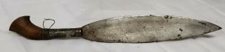 Antique South East Asian Pacific Island Moro Barong Sword Dagger Philippines 2