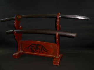 Katana (sword) W/koshirae : Edo : 36.  4 × 26.  4 " 1.  07kg