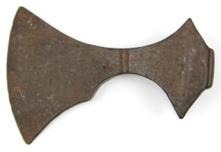 Ancient Rare Authentic Scythian Viking Kievan Rus Iron Battle Axe Chekan 6 - 9 AD 5