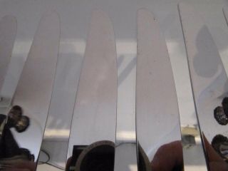 vintage french silverplate 11 dessert luncheon knives Christofle Cluny b34 10