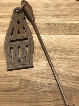 Antique Tribal Dancing Stick? Or Possibly A Maroon Carving From Suriname.