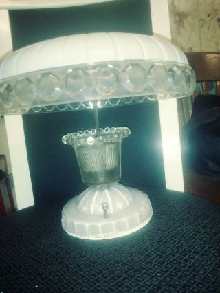 2 lights pair Vintage antique Art Deco Glass Ceiling Lamp Fixture Chandelier set 2