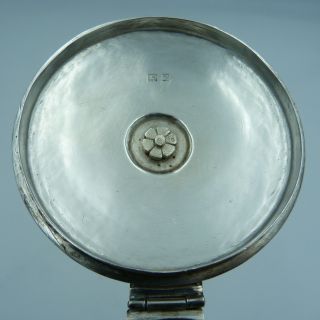 Silver Hot Water Jug or Coffee Pot 1949 - Unusual Maker Dorothy E Vick Somerset 5