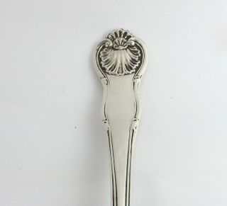 Soup Ladle Fine Solid Sterling Silver Kings Husk Pattern Mary Chawner 1837 3