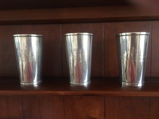 Vintage Sterling Silver Alfredo Sciarotta Julep Cups