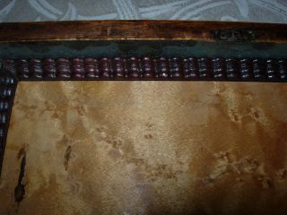 FINE AMERICAN FEDERAL HAMPSHIRE FLAME BIRCH COMPASS ROSE INLAID BOX c.  1810 11