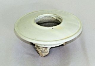 Chinese Sung Pottery / Ting Ware / Incense Burner / c.  11th - 15th C. 7