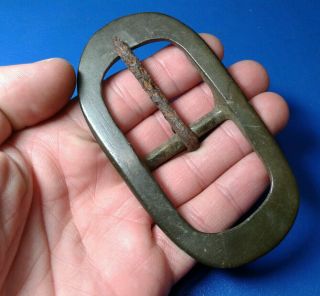 Authentic Roman Bronze Large Buckle