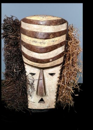 Old Tribal Songye Kifwebe Mask - Congo