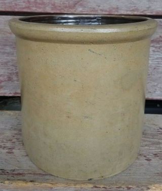 Antique 2 Gallon Bee Sting Design Pottery Crock 3